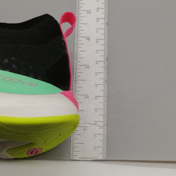 Skechers Womens Sneakers Black Lace Up Memory Foam Round Toe Wedge Heel  7 - Picture 7 of 9